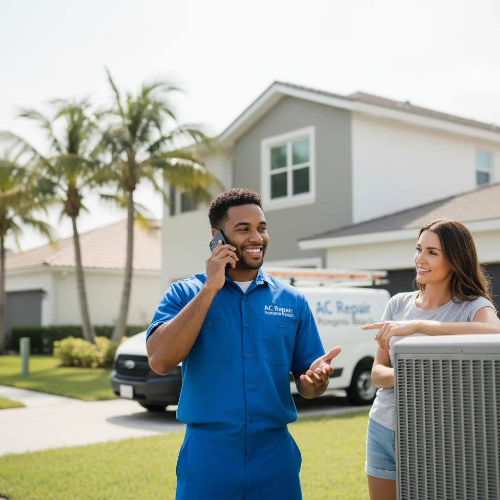 AC Repair Pompano Beach customer support in O'Fallon